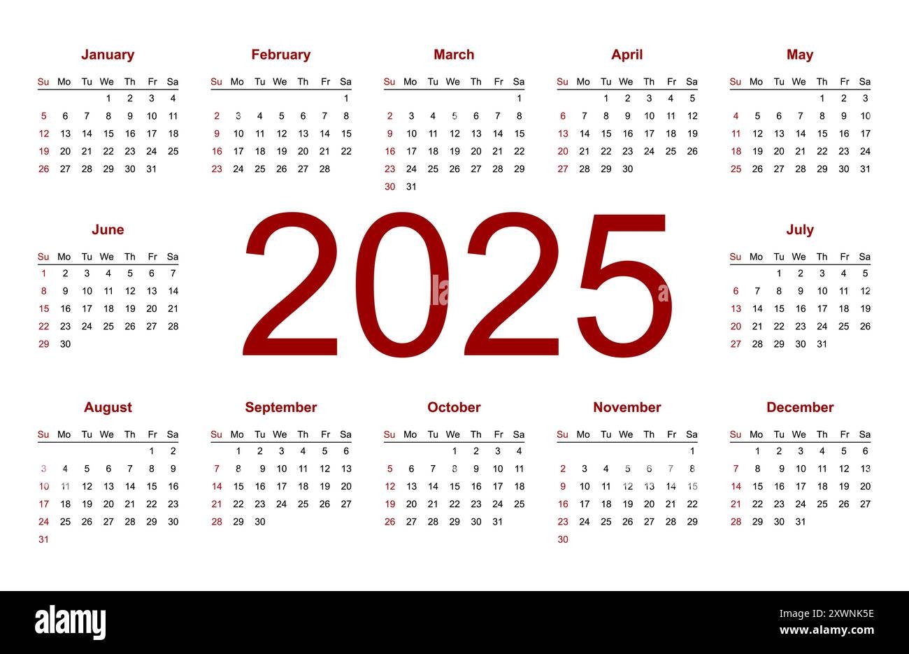 2025 Printable Week Calendar