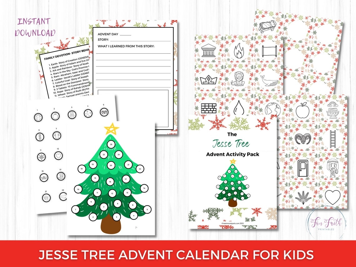 Celebrate Christ In The Holidays A Jesse Tree Advent Countdown