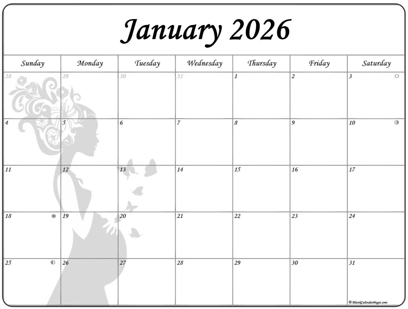 Collection Of January 2026 Photo Calendars With Image Filters Collection Of January 2026 Photo Calendars With Image Filters