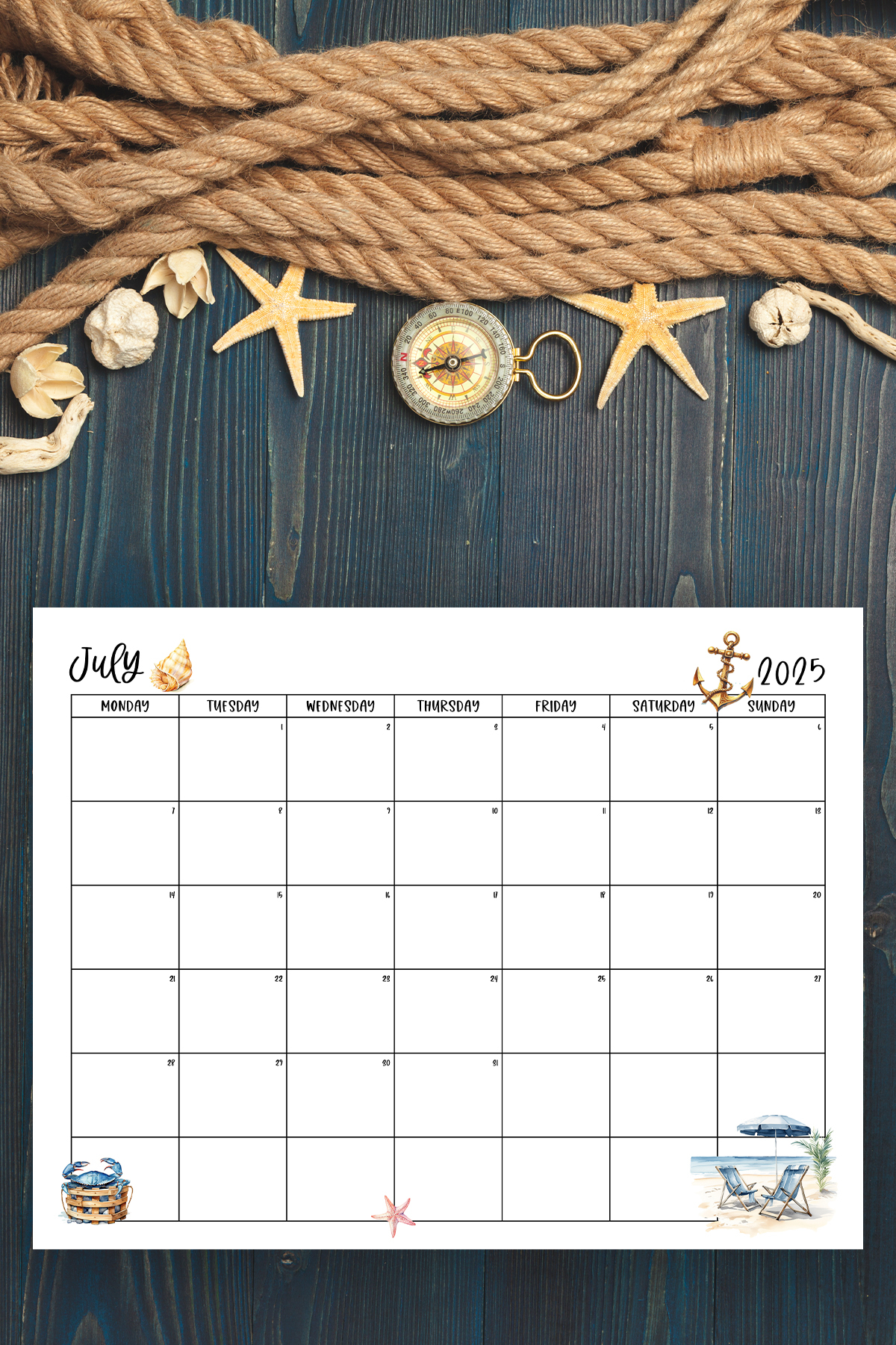 Free Printable Calendar Background For Each Month