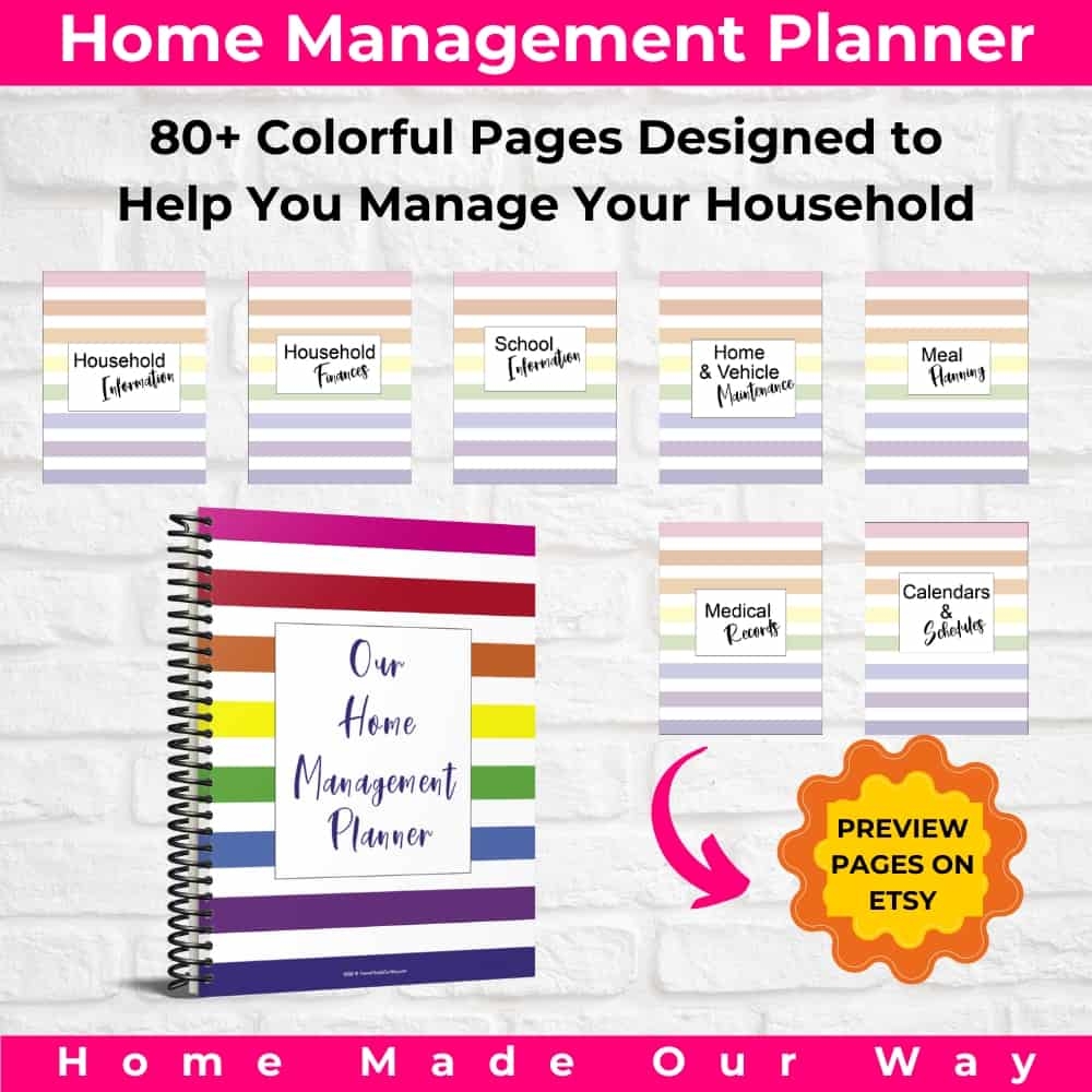 Free 2025 Printables For Mini Binders And Letter Size Planners