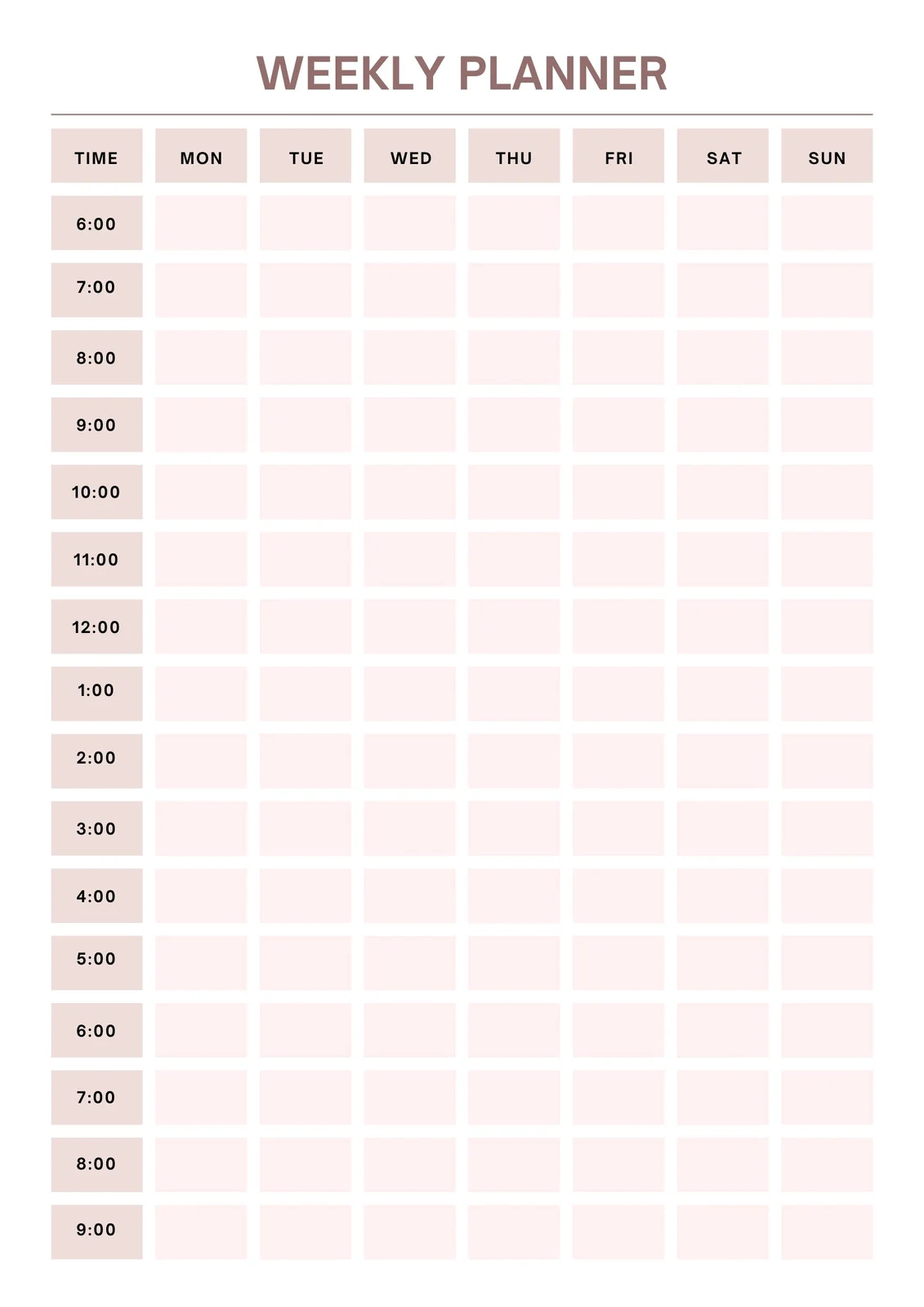 Free Daily Planner Templates To Customize Canva