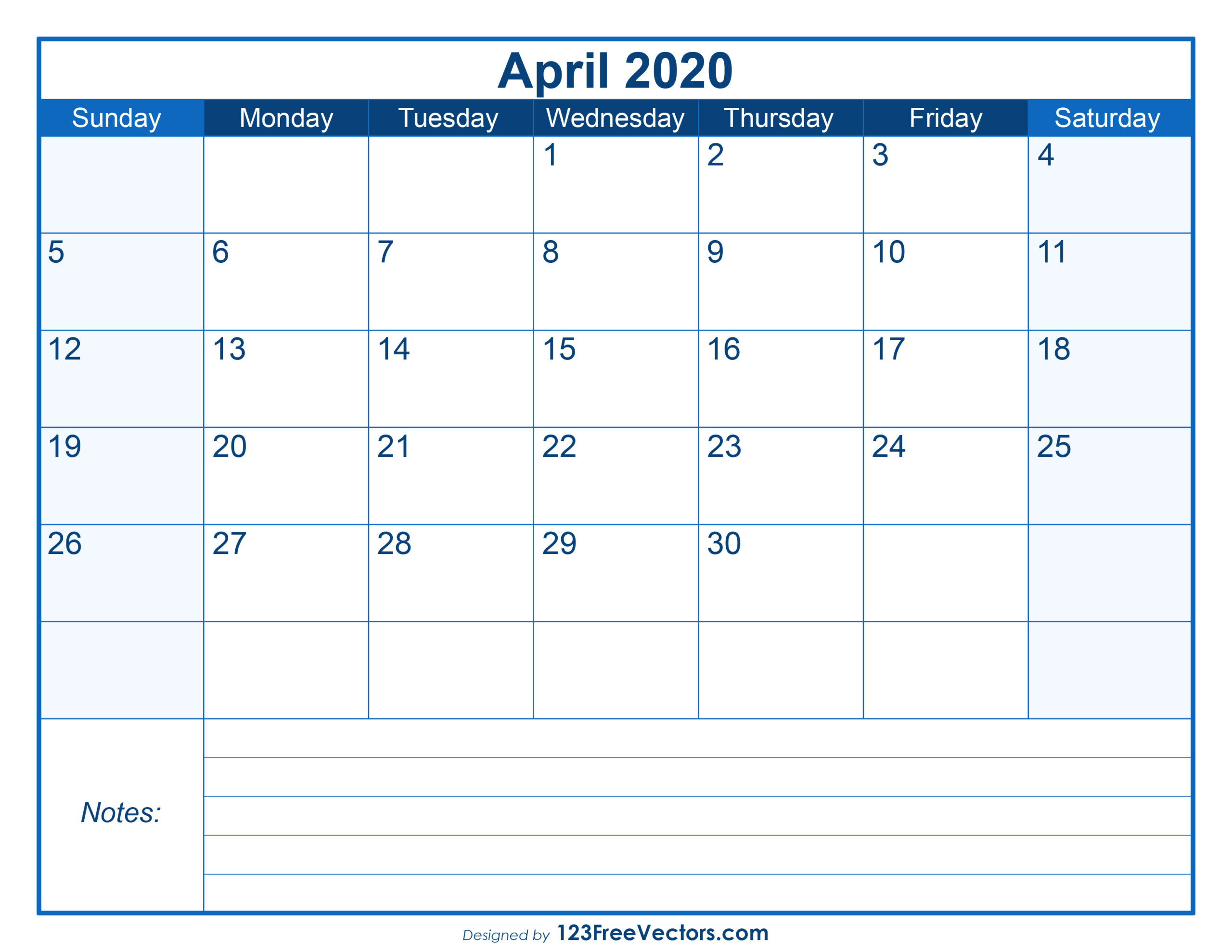 Printable Calendar Pages Free