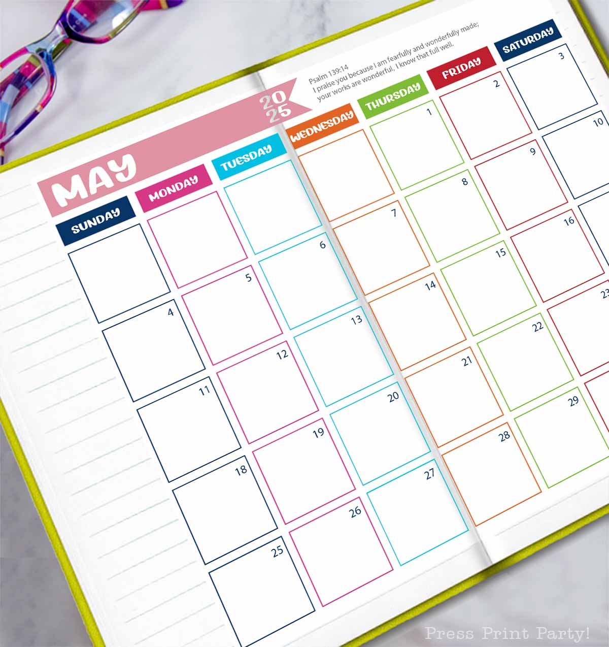Free Printable 2025 Calendar For Bullet Journal Free Printable 2025 Calendar For Bullet Journal