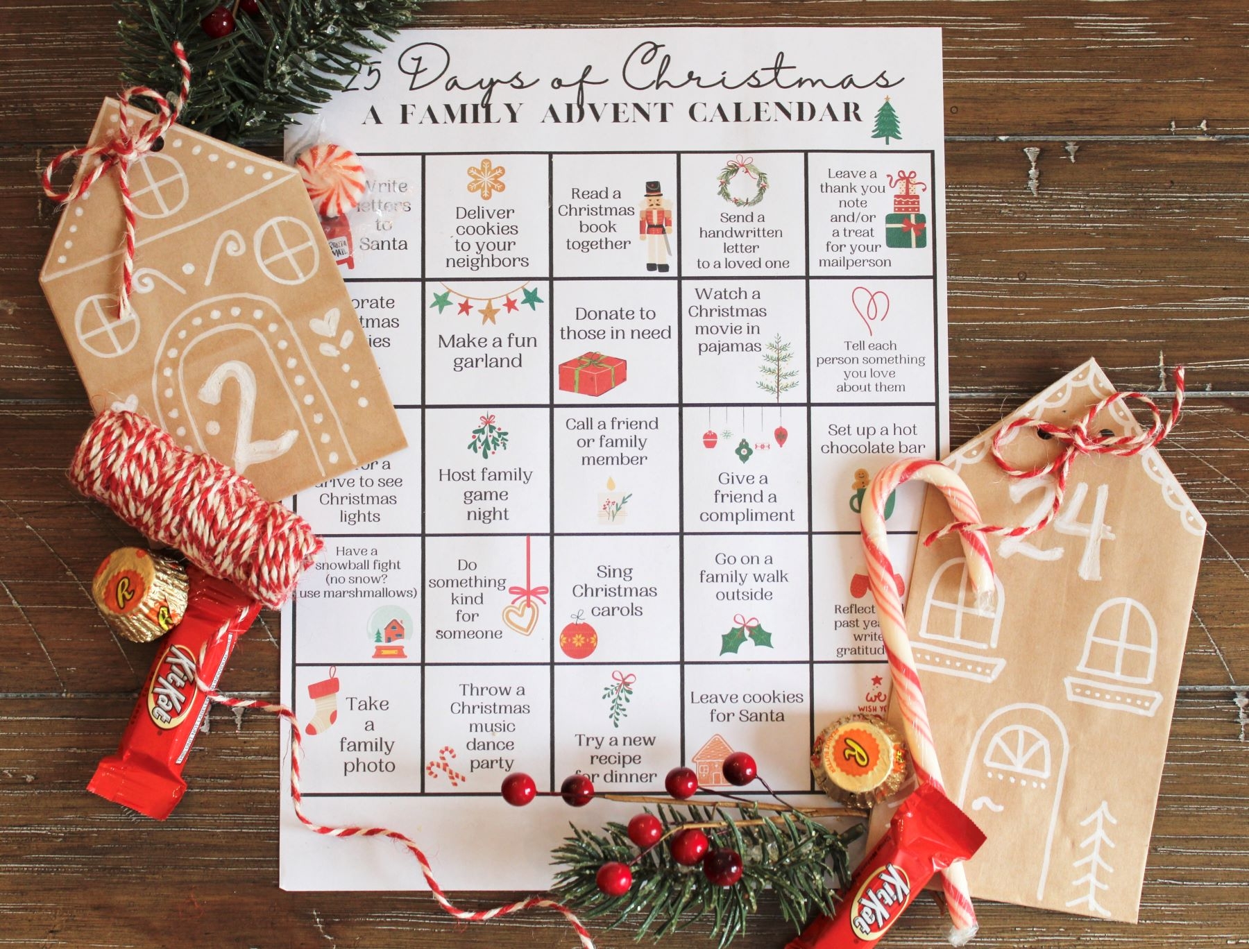 Free Printable Advent Calendar For Kids Families Little Miss TLC Free Printable Advent Calendar For Kids Families Little Miss TLC