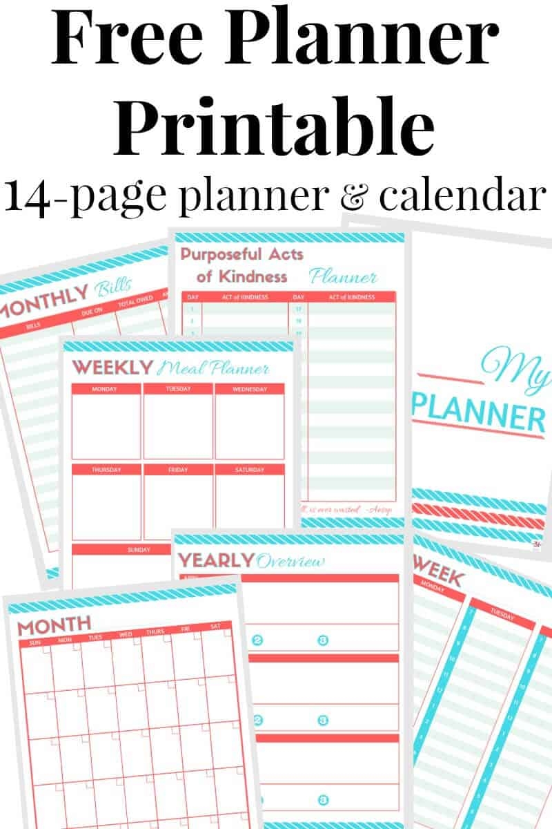 Free Printable Calendar Page