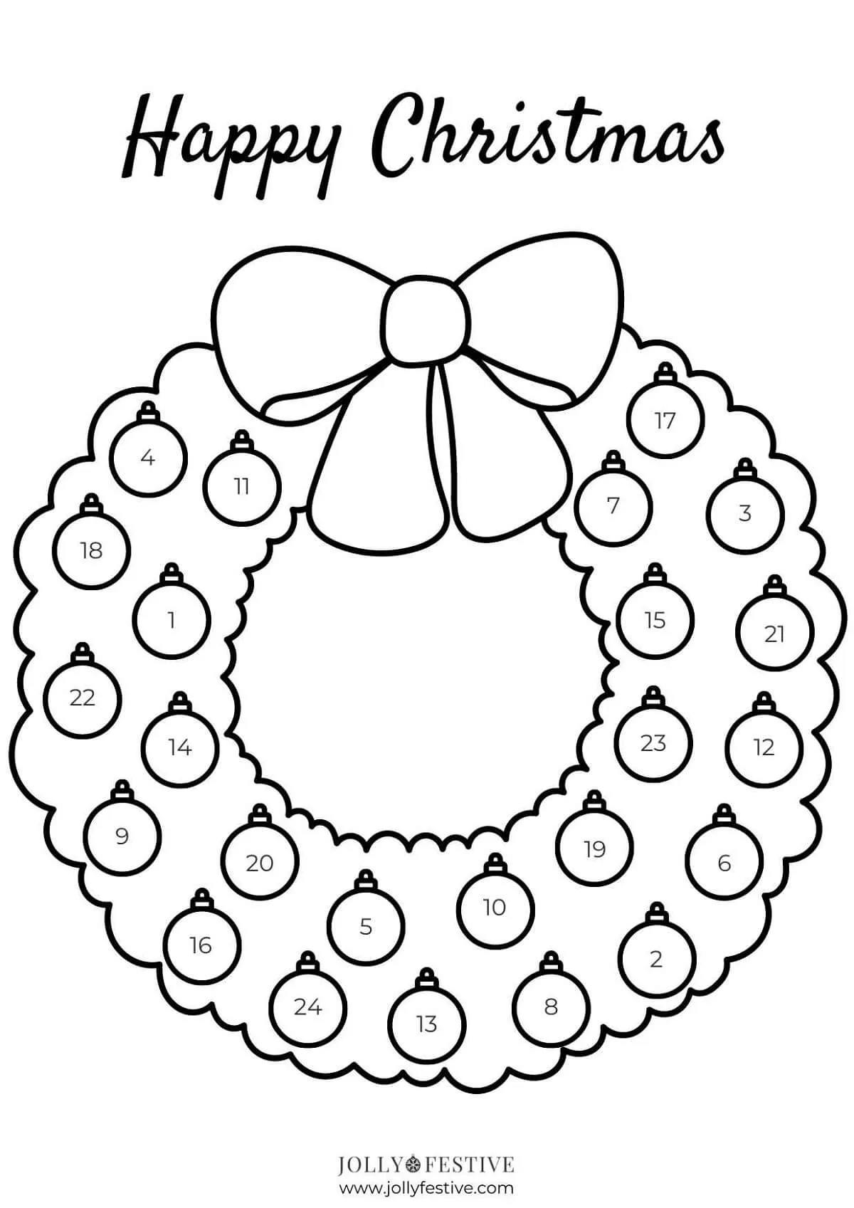 Free Printable Colouring Advent Calendar 3 Designs Jolly Festive Free Printable Colouring Advent Calendar 3 Designs Jolly Festive