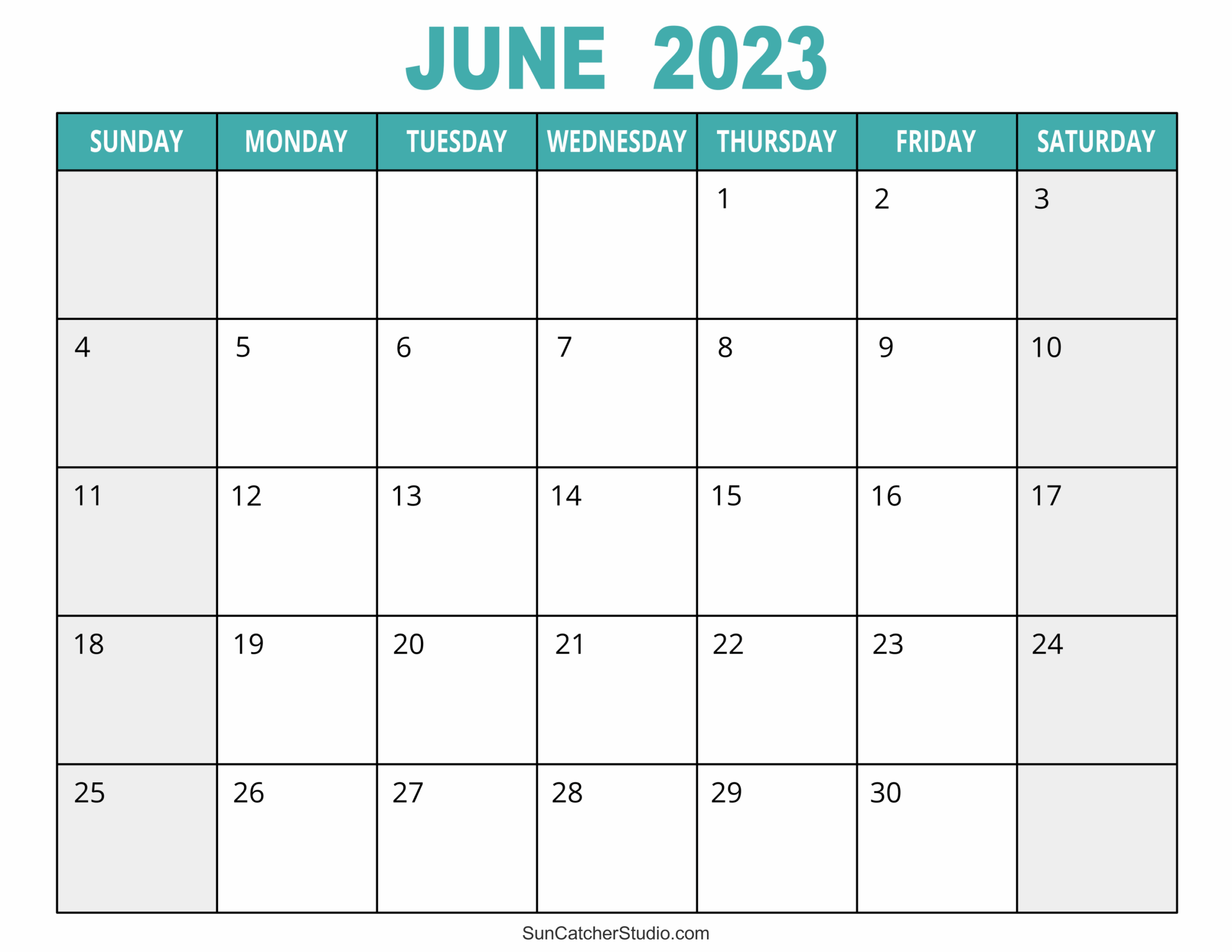 June 2023 Calendar Free Printable Free Printables Monograms Design Tools Patterns DIY Projects