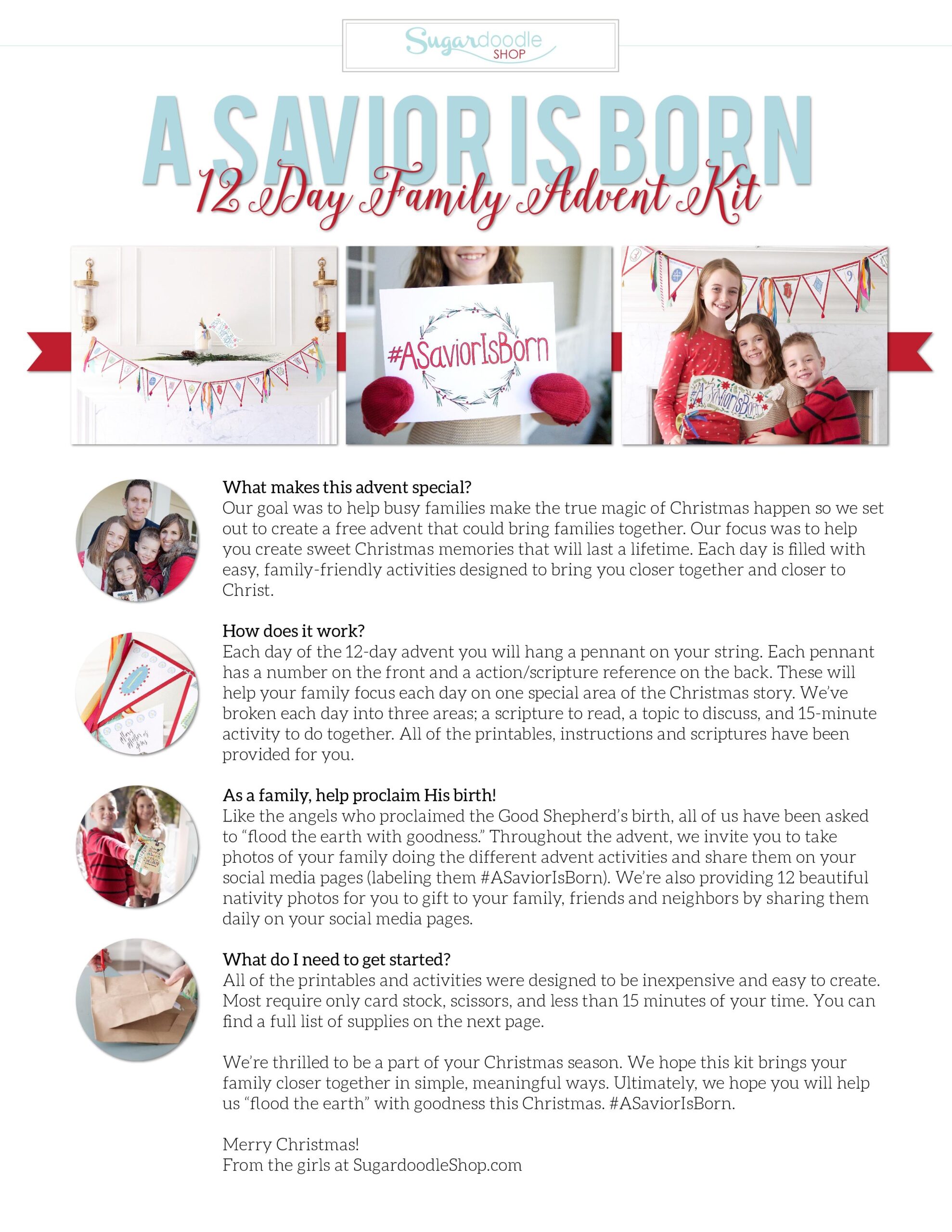 Printable Lds Advent Calendar