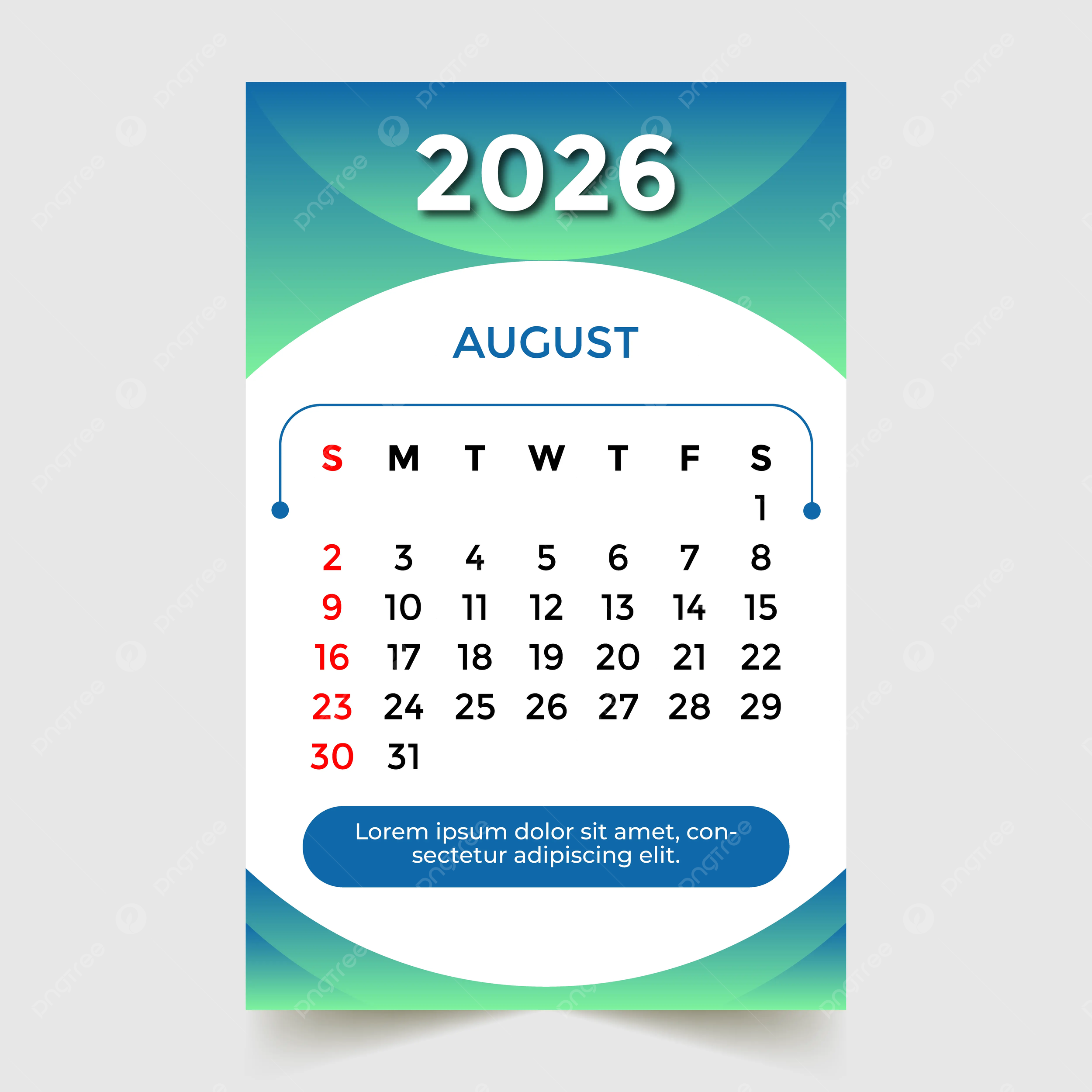 Printable Calendar Monthly August 2026 Printable Calendar Monthly August 2026