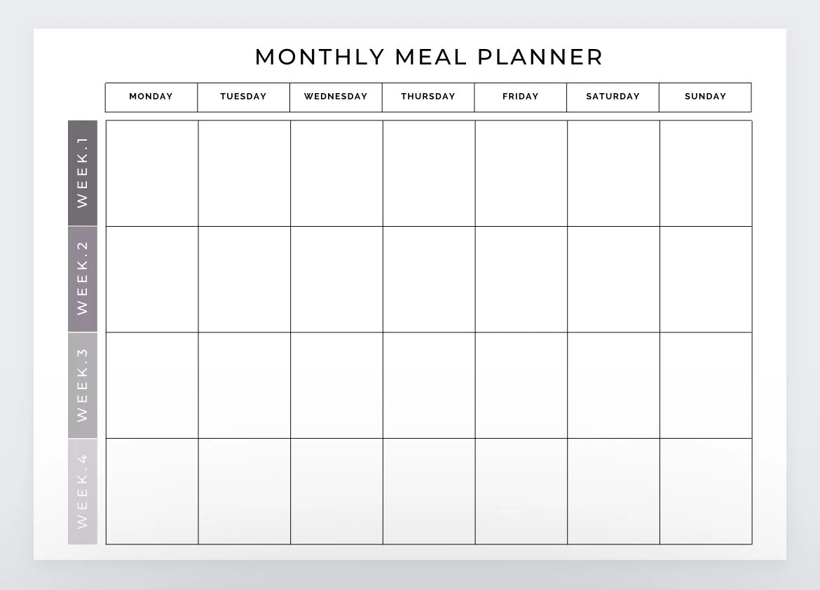 Monthly Meal Planner Grocery List meal Planning Template meal Prep menu Planner meal Planner Template meal Planner meal Planning PDF Etsy Monthly Meal Planner Grocery List meal Planning Template meal Prep menu Planner meal Planner Template meal Planner meal Planning PDF Etsy
