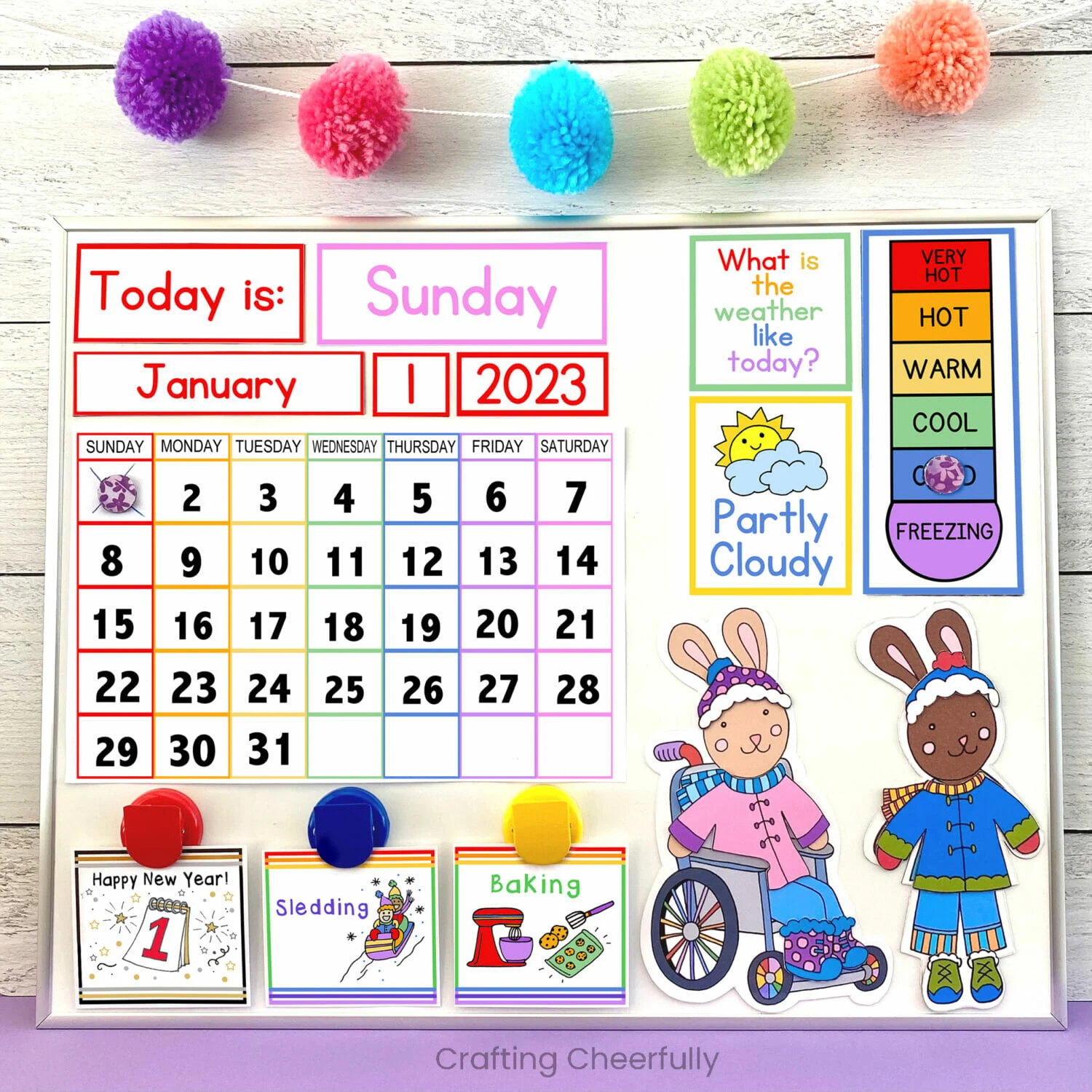 Organizing Your Children s Calendar Free Printable Labels Crafting Cheerfully