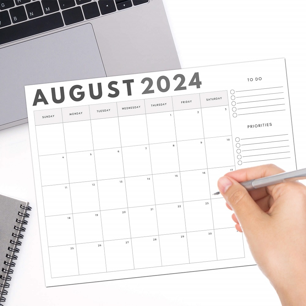 Printable August Calendars