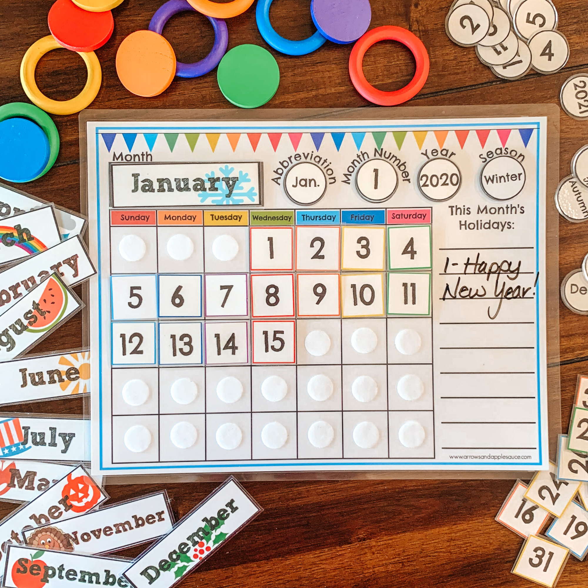 Free Printable Binder Calendars