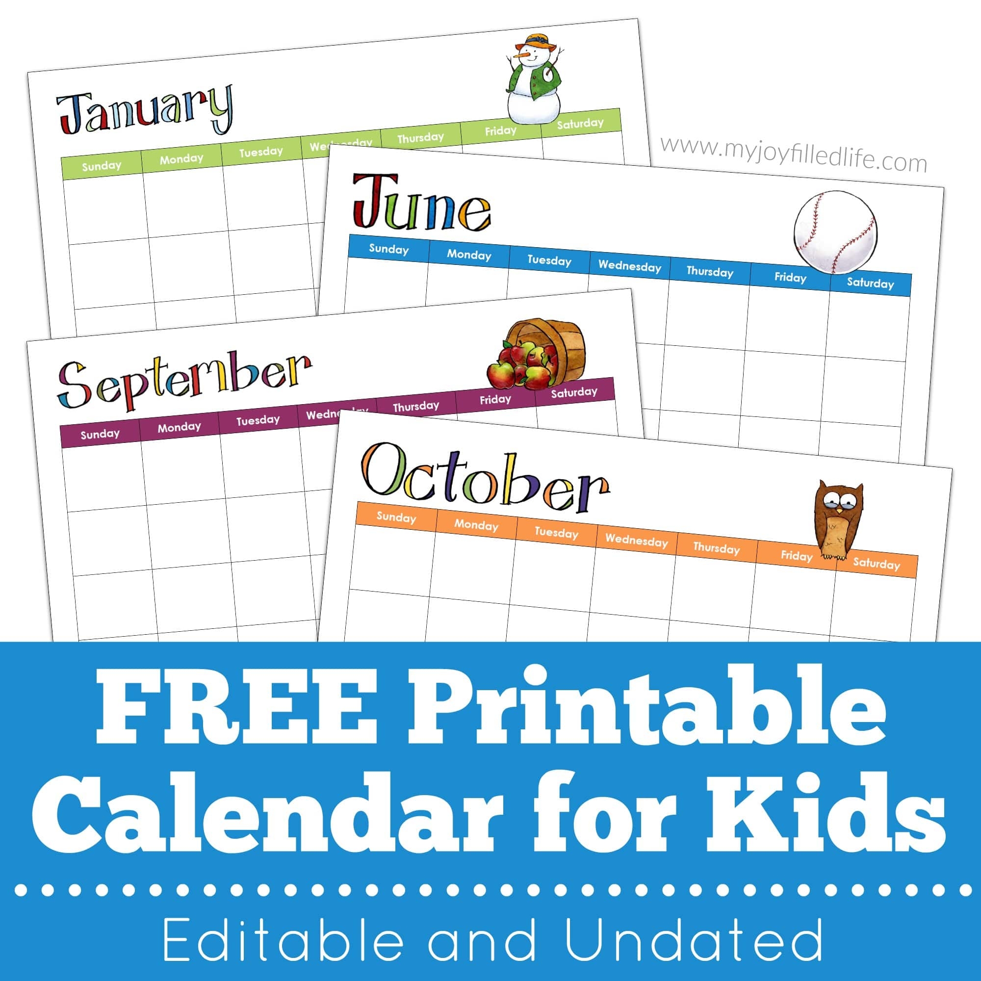 Printable Calendar Editable Undated My Joy Filled Life Printable Calendar Editable Undated My Joy Filled Life