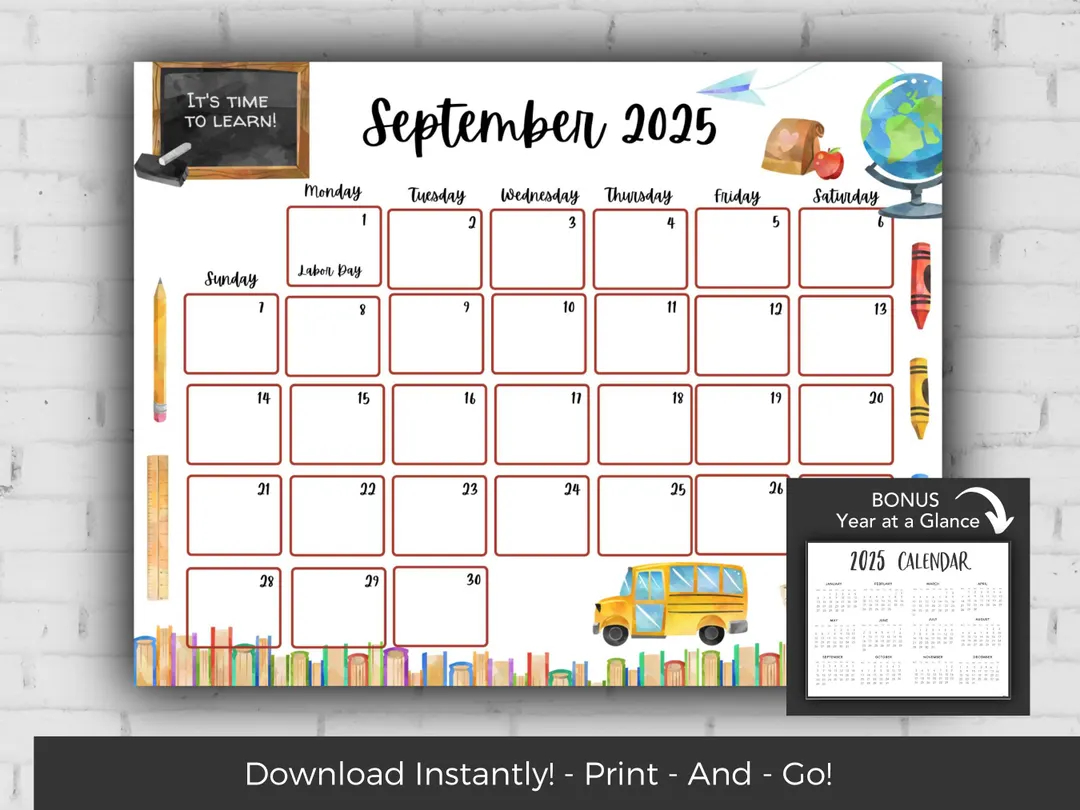 September 2025 Calendar Kids Calendar Printable Calendar 2025 Monthly Calendar Printable 2025 Wall Calendar 2025 Calendar Printable Etsy September 2025 Calendar Kids Calendar Printable Calendar 2025 Monthly Calendar Printable 2025 Wall Calendar 2025 Calendar Printable Etsy